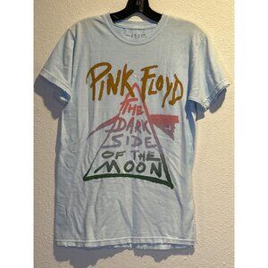Pink Floyd Dark Side of The Moon Prism Men's SMALL Shirt Rock Band Album Tour Me